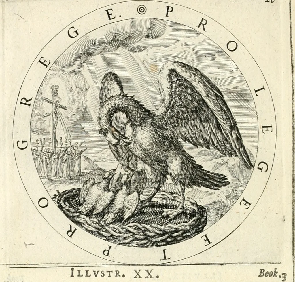 An illustration from A collection of emblemes, ancient and moderne : quickened vvith metricall illustrations, both morall and divine : and disposed into lotteries, that instruction and good counsell may bee furthered by an honest and pleasant recreation, 1635, leaf 181
