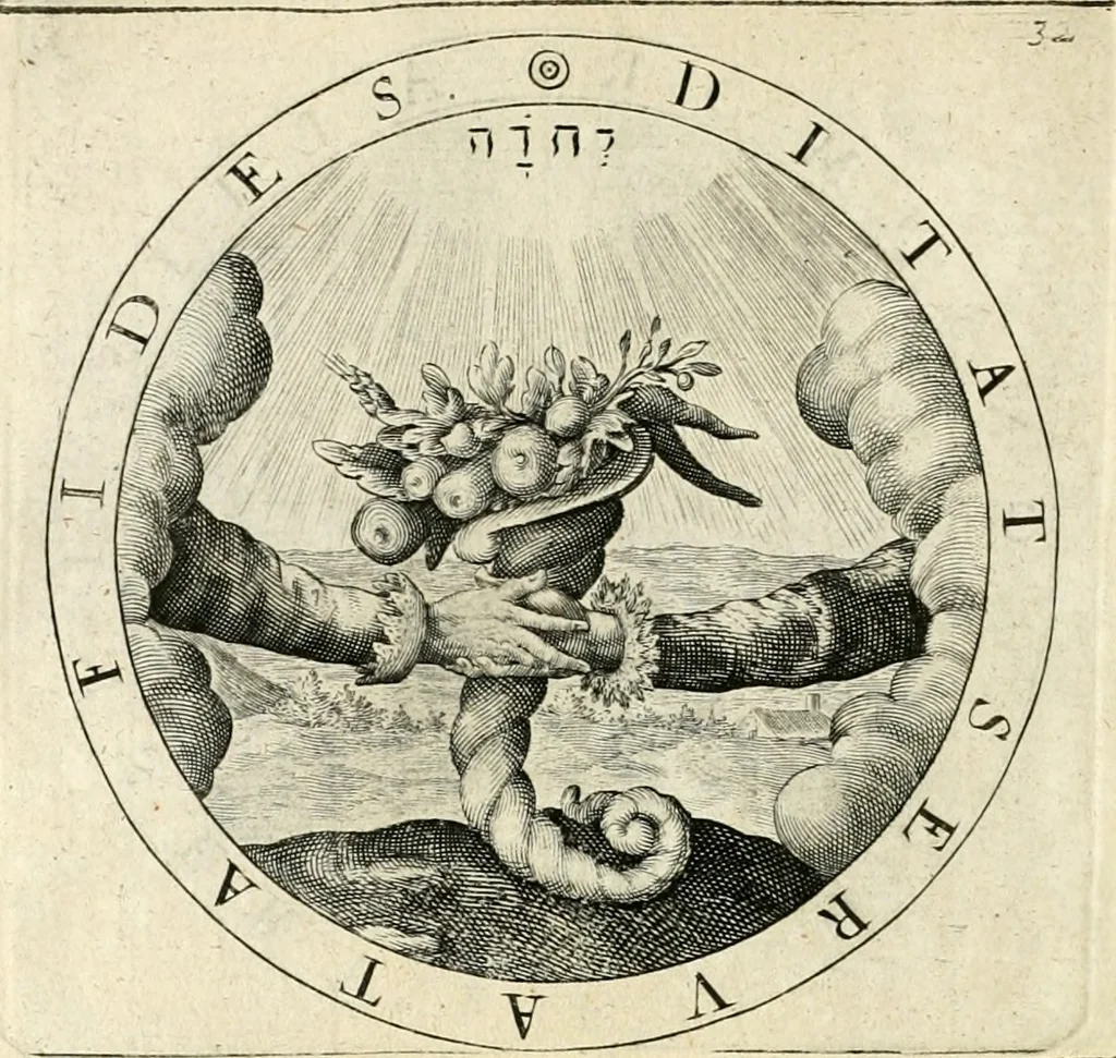 An illustration from A collection of emblemes, ancient and moderne : quickened vvith metricall illustrations, both morall and divine : and disposed into lotteries, that instruction and good counsell may bee furthered by an honest and pleasant recreation, 1635, leaf 193