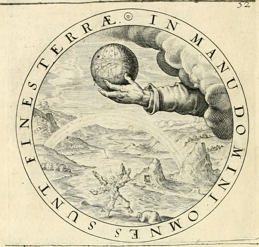 An illustration from A collection of emblemes, ancient and moderne : quickened vvith metricall illustrations, both morall and divine : and disposed into lotteries, that instruction and good counsell may bee furthered by an honest and pleasant recreation, 1635, leaf 231