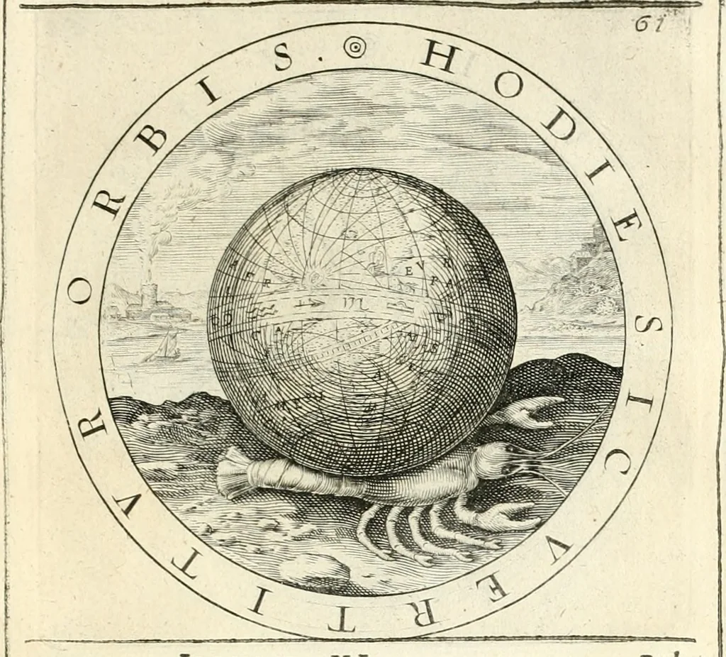 An illustration from A collection of emblemes, ancient and moderne : quickened vvith metricall illustrations, both morall and divine : and disposed into lotteries, that instruction and good counsell may bee furthered by an honest and pleasant recreation, 1635, leaf 240