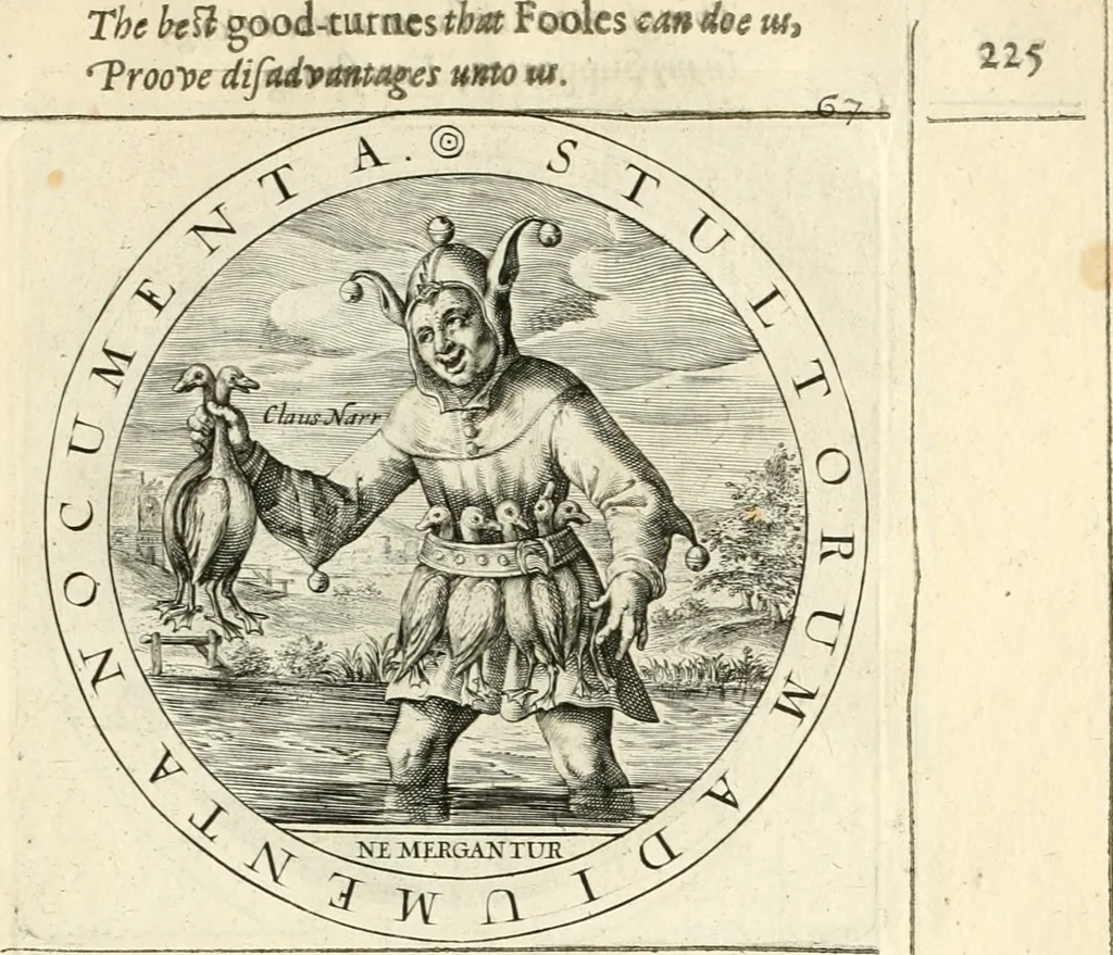 An illustration from A collection of emblemes, ancient and moderne : quickened vvith metricall illustrations, both morall and divine : and disposed into lotteries, that instruction and good counsell may bee furthered by an honest and pleasant recreation, 1635, leaf 246