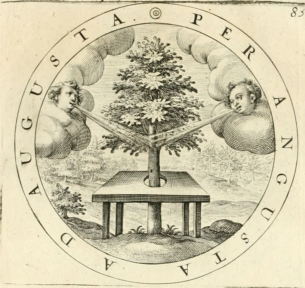 An illustration from A collection of emblemes, ancient and moderne : quickened vvith metricall illustrations, both morall and divine : and disposed into lotteries, that instruction and good counsell may bee furthered by an honest and pleasant recreation, 1635, leaf 264