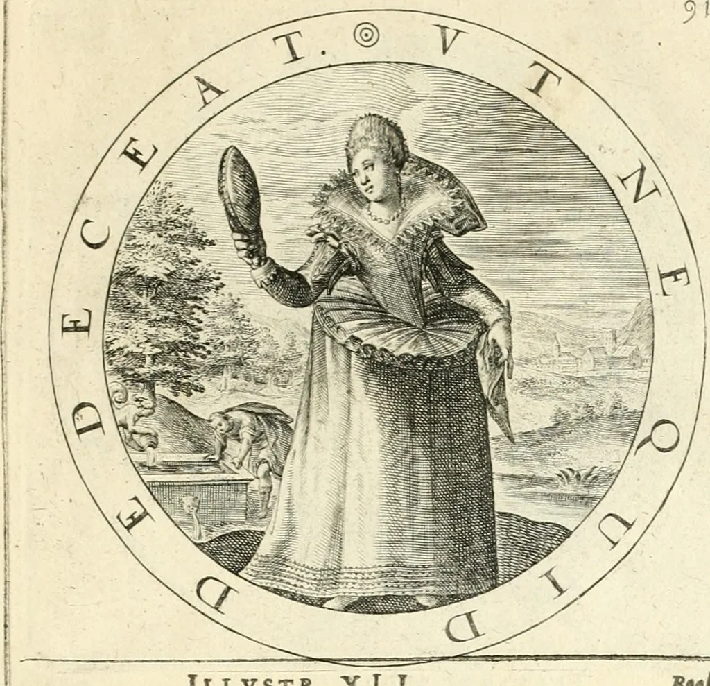 An illustration from A collection of emblemes, ancient and moderne : quickened vvith metricall illustrations, both morall and divine : and disposed into lotteries, that instruction and good counsell may bee furthered by an honest and pleasant recreation, 1635, leaf 270