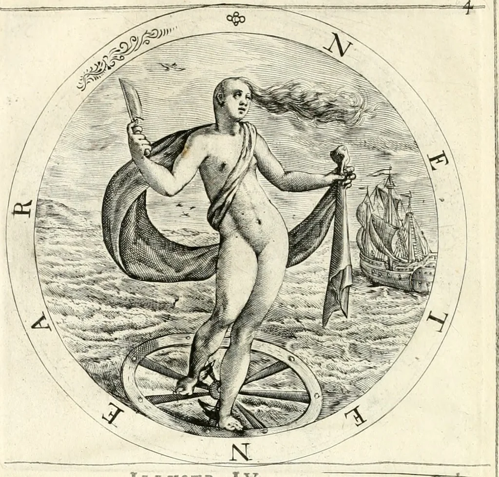 An illustration from A collection of emblemes, ancient and moderne : quickened vvith metricall illustrations, both morall and divine : and disposed into lotteries, that instruction and good counsell may bee furthered by an honest and pleasant recreation, 1635, leaf 29