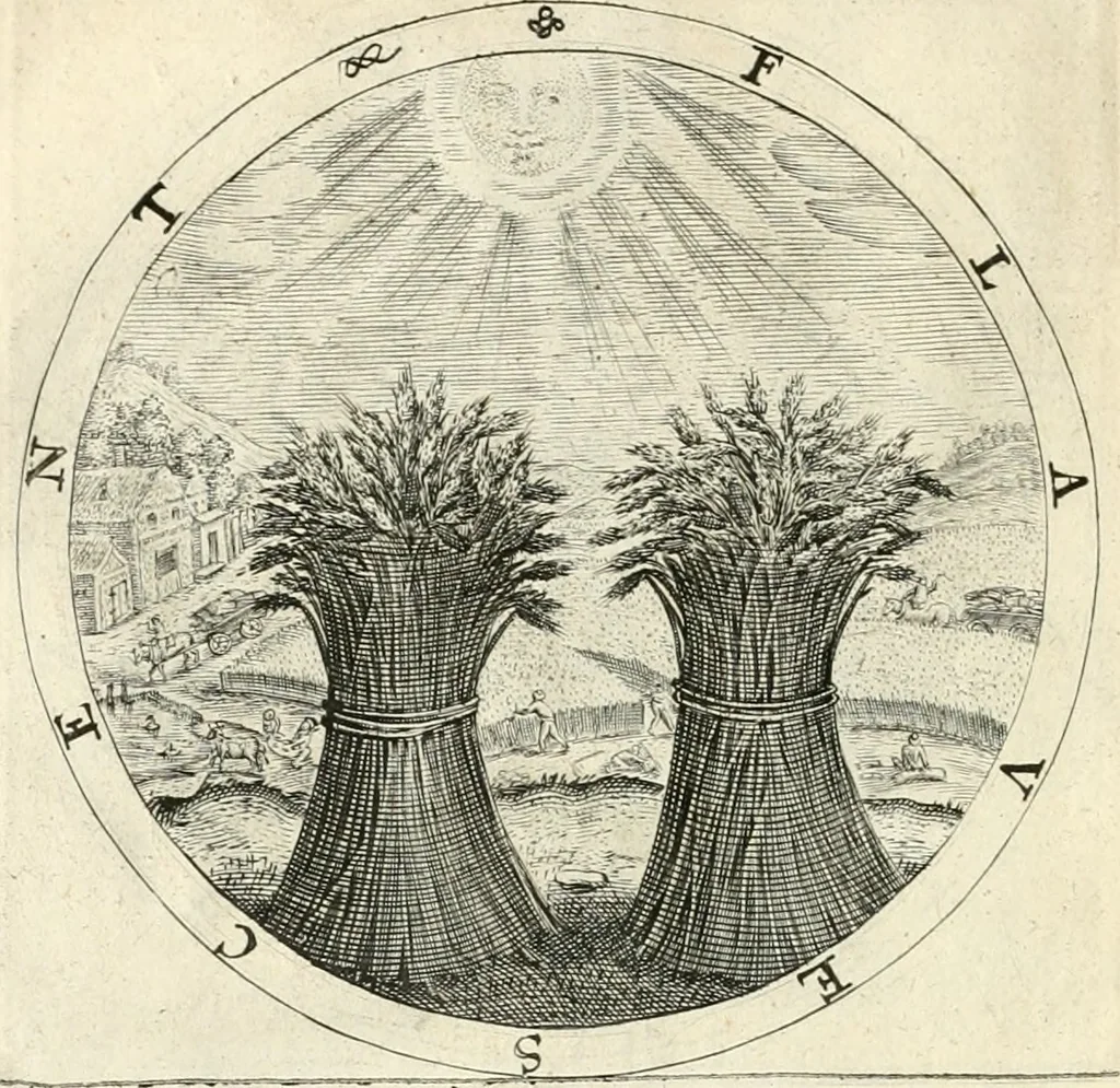 An illustration from A collection of emblemes, ancient and moderne : quickened vvith metricall illustrations, both morall and divine : and disposed into lotteries, that instruction and good counsell may bee furthered by an honest and pleasant recreation, 1635, leaf 69