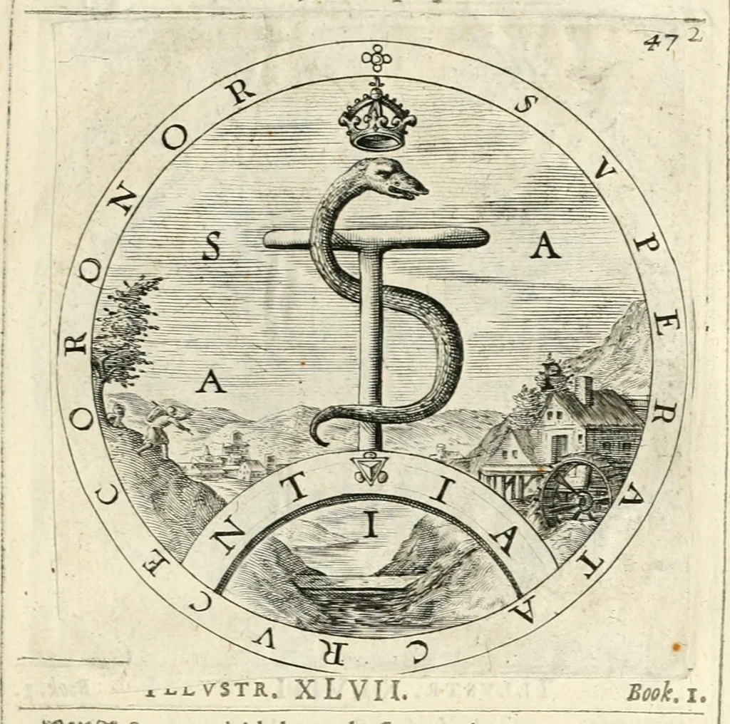 An illustration from A collection of emblemes, ancient and moderne : quickened vvith metricall illustrations, both morall and divine : and disposed into lotteries, that instruction and good counsell may bee furthered by an honest and pleasant recreation, 1635, leaf 72