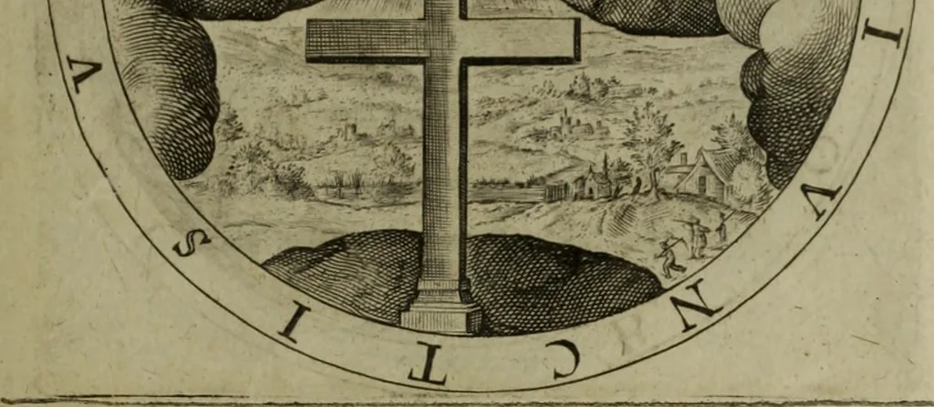 An illustration from A collection of emblemes, ancient and moderne : quickened vvith metricall illvstrations, both morall and divine, and disposed into lotteries, that instruction and good counsell may bee furthered by an honest and pleasant recreation, 1635, leaf 106