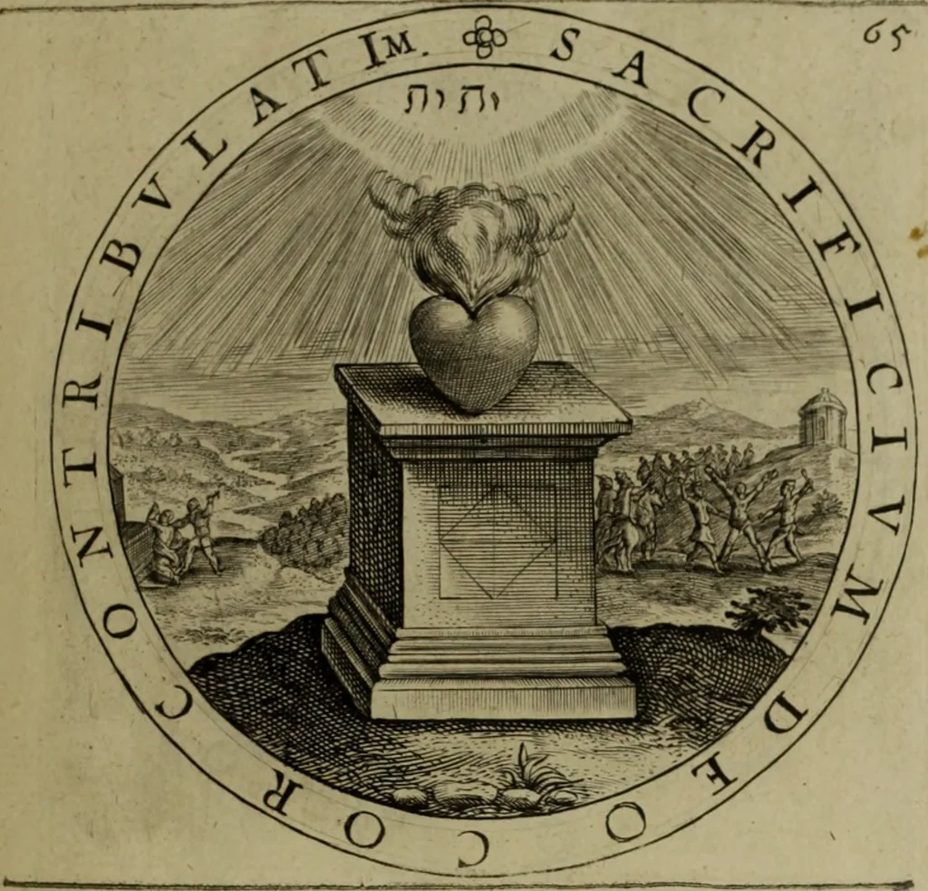 An illustration from A collection of emblemes, ancient and moderne : quickened vvith metricall illvstrations, both morall and divine, and disposed into lotteries, that instruction and good counsell may bee furthered by an honest and pleasant recreation, 1635, leaf 108
