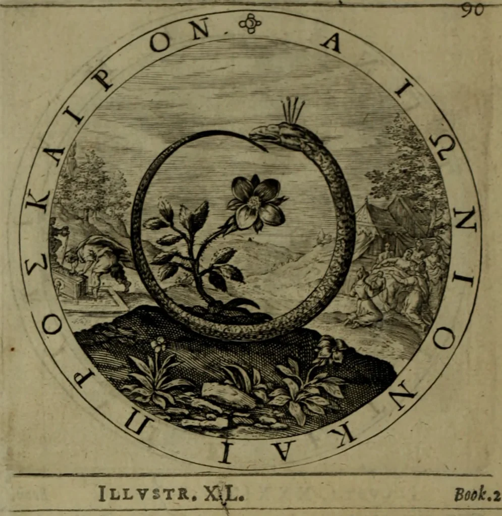An illustration from A collection of emblemes, ancient and moderne : quickened vvith metricall illvstrations, both morall and divine, and disposed into lotteries, that instruction and good counsell may bee furthered by an honest and pleasant recreation, 1635, leaf 133