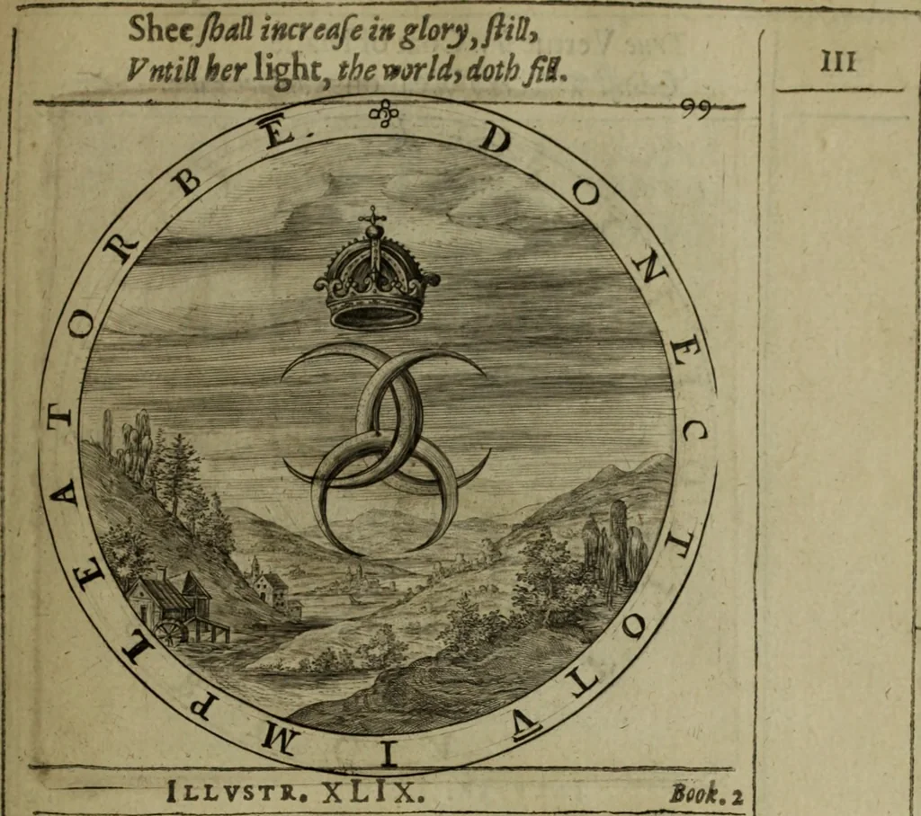 An illustration from A collection of emblemes, ancient and moderne : quickened vvith metricall illvstrations, both morall and divine, and disposed into lotteries, that instruction and good counsell may bee furthered by an honest and pleasant recreation, 1635, leaf 142