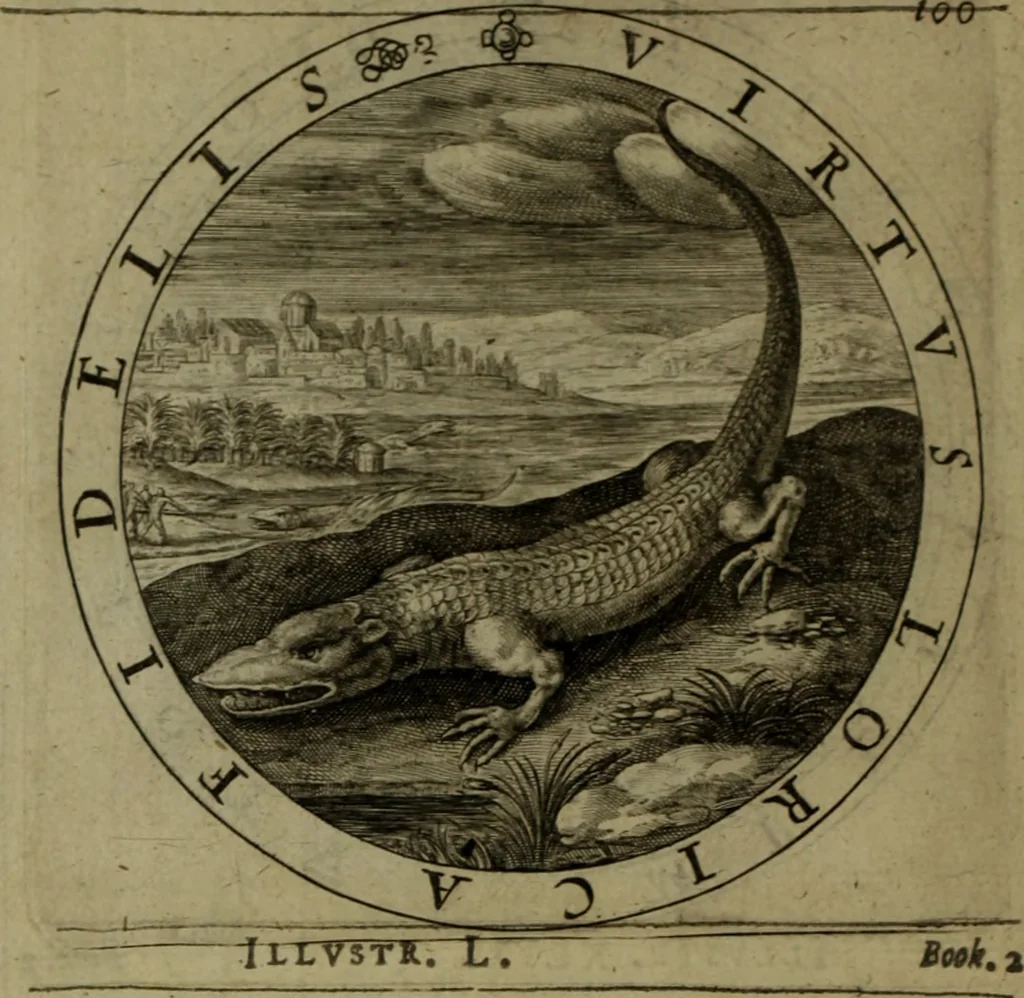 An illustration from A collection of emblemes, ancient and moderne : quickened vvith metricall illvstrations, both morall and divine, and disposed into lotteries, that instruction and good counsell may bee furthered by an honest and pleasant recreation, 1635, leaf 143
