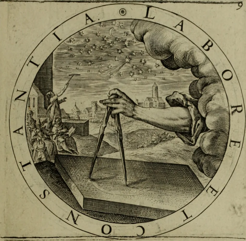 An illustration from A collection of emblemes, ancient and moderne : quickened vvith metricall illvstrations, both morall and divine, and disposed into lotteries, that instruction and good counsell may bee furthered by an honest and pleasant recreation, 1635, leaf 170