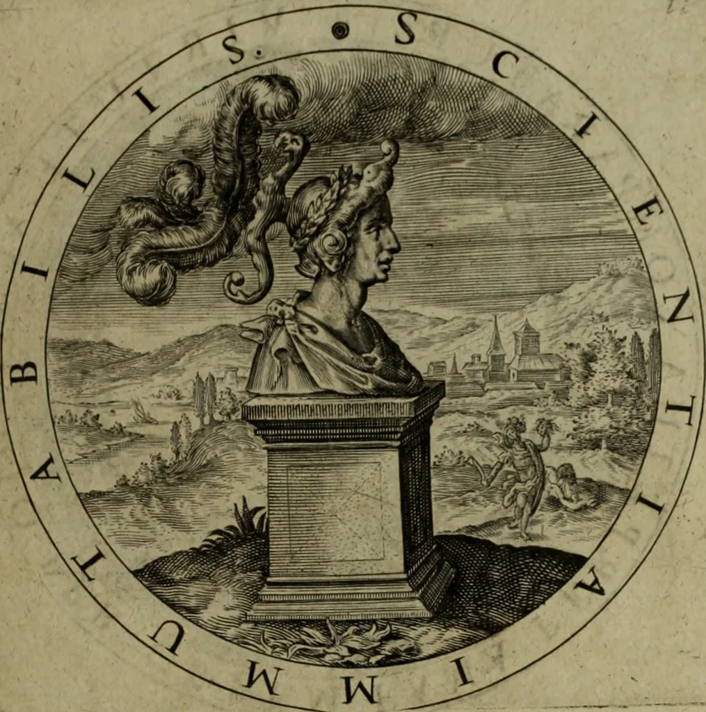 An illustration from A collection of emblemes, ancient and moderne : quickened vvith metricall illvstrations, both morall and divine, and disposed into lotteries, that instruction and good counsell may bee furthered by an honest and pleasant recreation, 1635, leaf 172