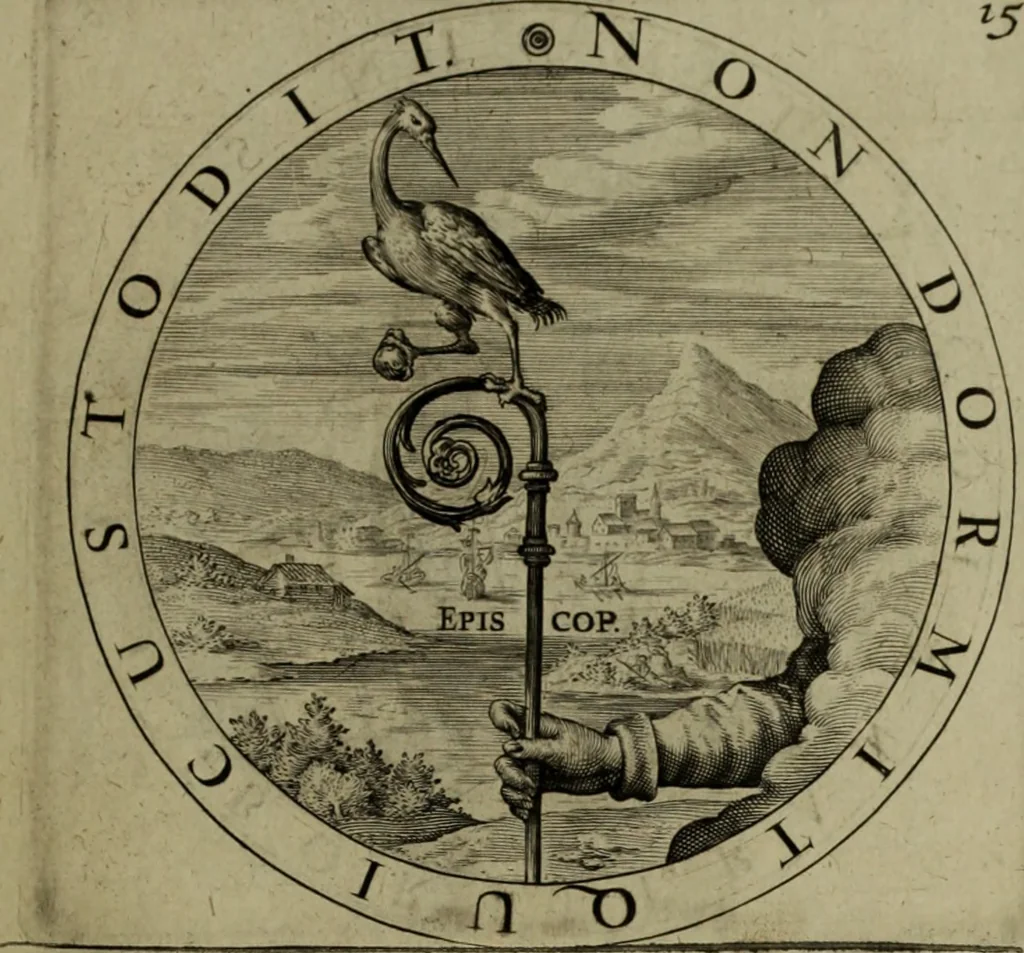 An illustration from A collection of emblemes, ancient and moderne : quickened vvith metricall illvstrations, both morall and divine, and disposed into lotteries, that instruction and good counsell may bee furthered by an honest and pleasant recreation, 1635, leaf 176