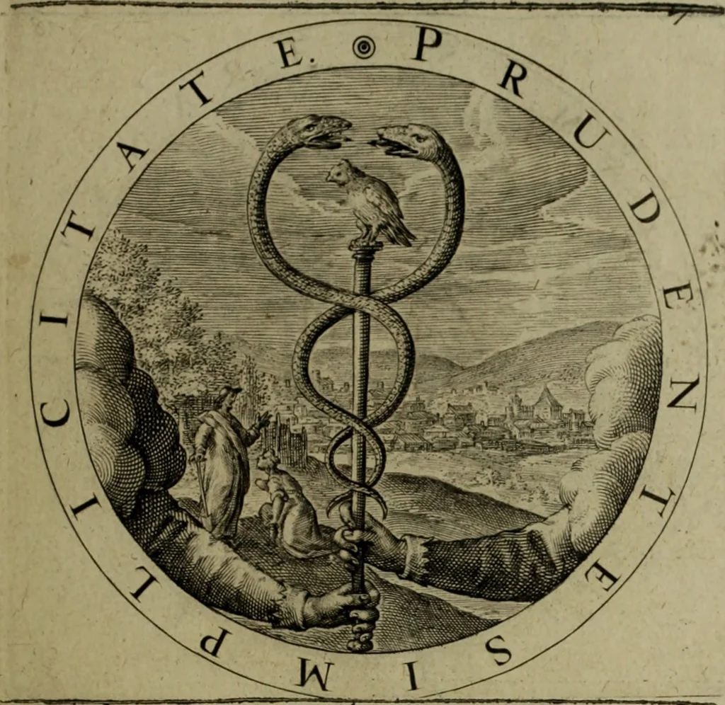 An illustration from A collection of emblemes, ancient and moderne : quickened vvith metricall illvstrations, both morall and divine, and disposed into lotteries, that instruction and good counsell may bee furthered by an honest and pleasant recreation, 1635, leaf 178