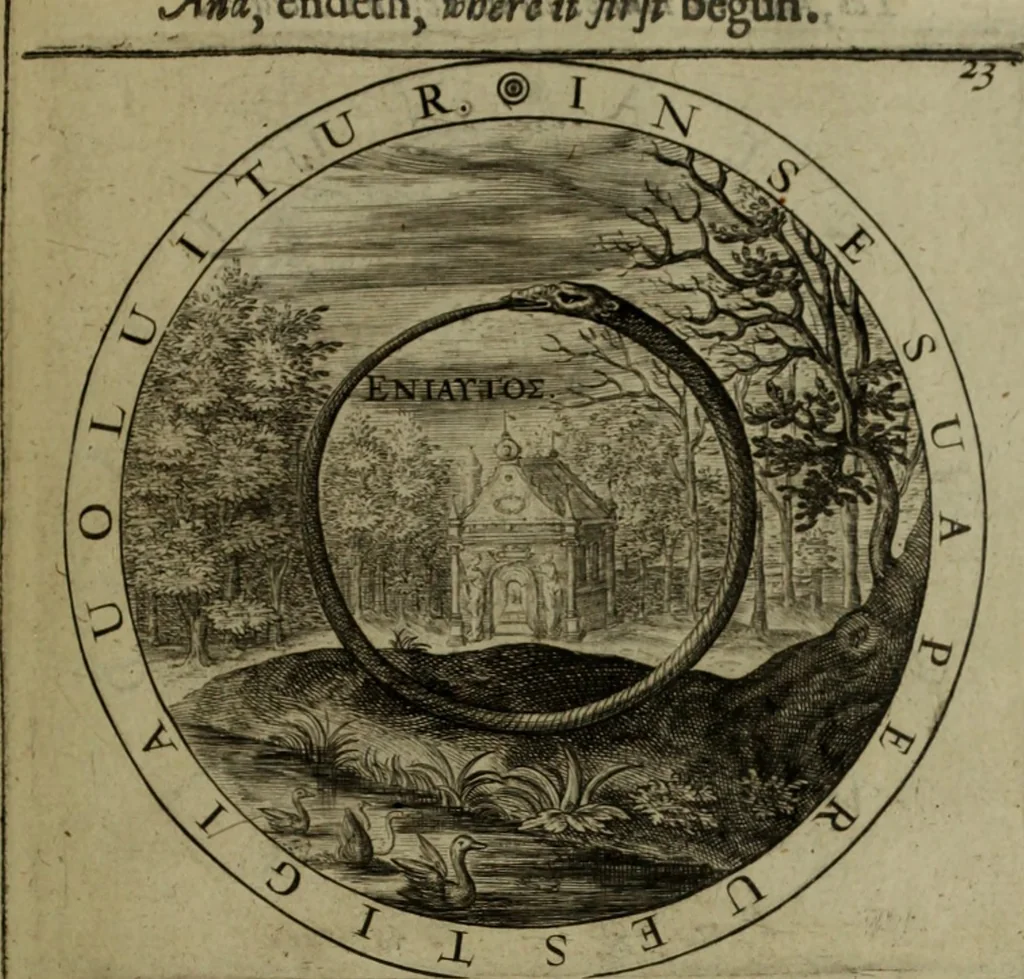 An illustration from A collection of emblemes, ancient and moderne : quickened vvith metricall illvstrations, both morall and divine, and disposed into lotteries, that instruction and good counsell may bee furthered by an honest and pleasant recreation, 1635, leaf 184