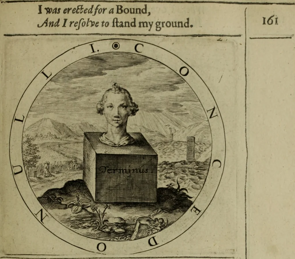 An illustration from A collection of emblemes, ancient and moderne : quickened vvith metricall illvstrations, both morall and divine, and disposed into lotteries, that instruction and good counsell may bee furthered by an honest and pleasant recreation, 1635, leaf 188