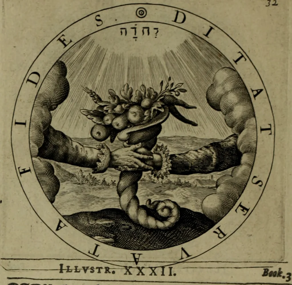 An illustration from A collection of emblemes, ancient and moderne : quickened vvith metricall illvstrations, both morall and divine, and disposed into lotteries, that instruction and good counsell may bee furthered by an honest and pleasant recreation, 1635, leaf 193