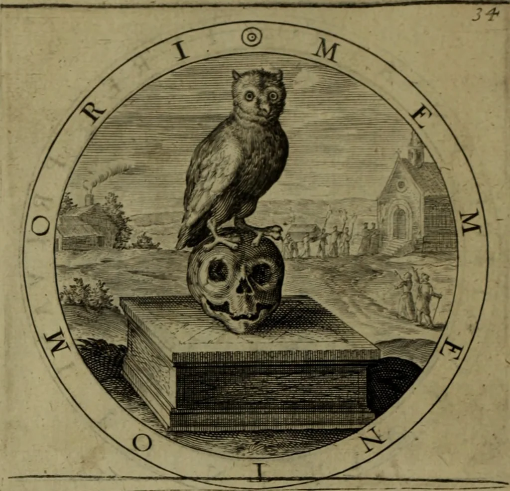 An illustration from A collection of emblemes, ancient and moderne : quickened vvith metricall illvstrations, both morall and divine, and disposed into lotteries, that instruction and good counsell may bee furthered by an honest and pleasant recreation, 1635, leaf 195