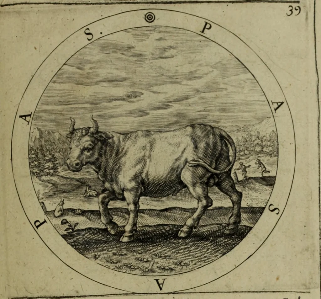 An illustration from A collection of emblemes, ancient and moderne : quickened vvith metricall illvstrations, both morall and divine, and disposed into lotteries, that instruction and good counsell may bee furthered by an honest and pleasant recreation, 1635, leaf 200