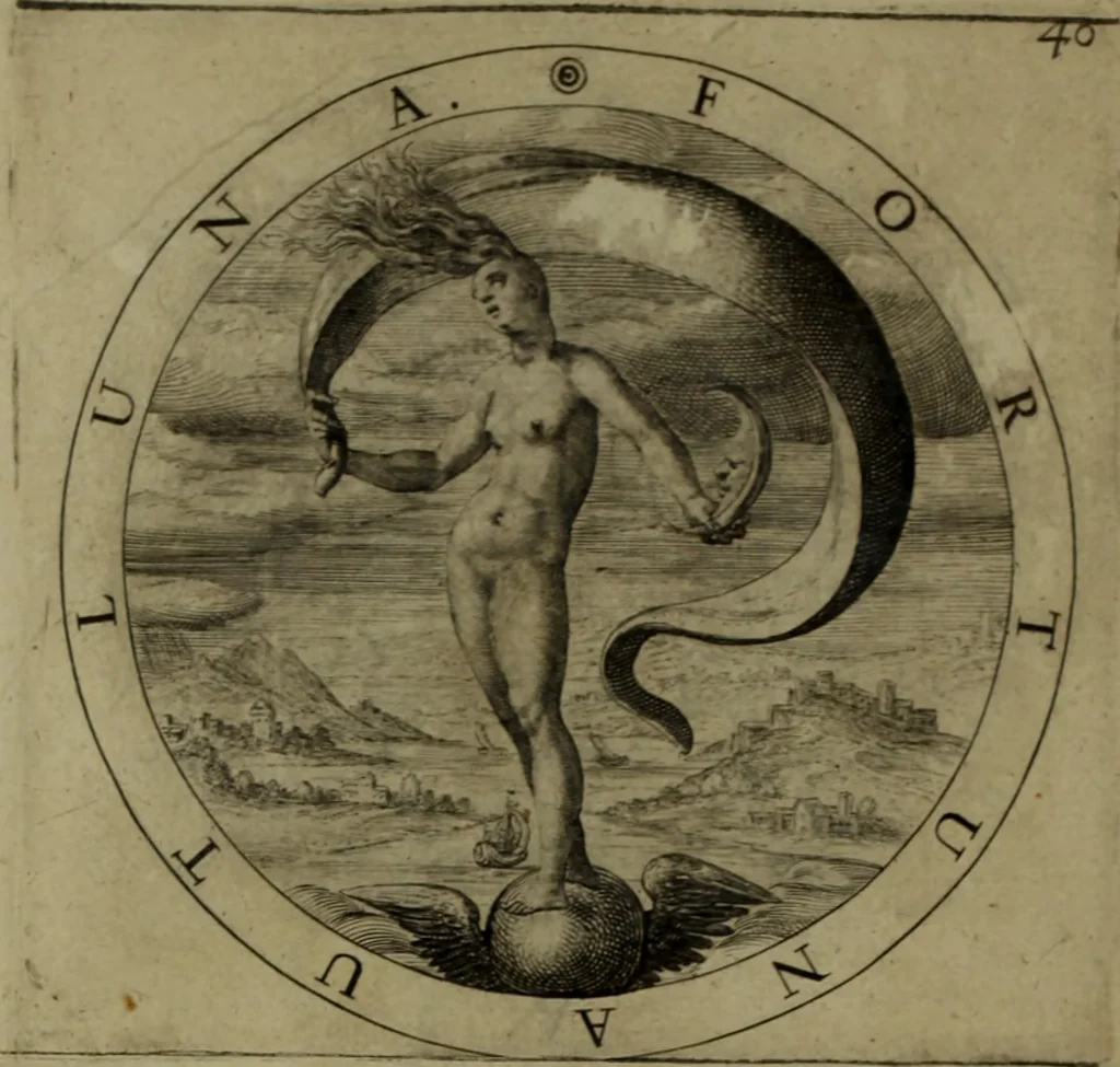 An illustration from A collection of emblemes, ancient and moderne : quickened vvith metricall illvstrations, both morall and divine, and disposed into lotteries, that instruction and good counsell may bee furthered by an honest and pleasant recreation, 1635, leaf 201
