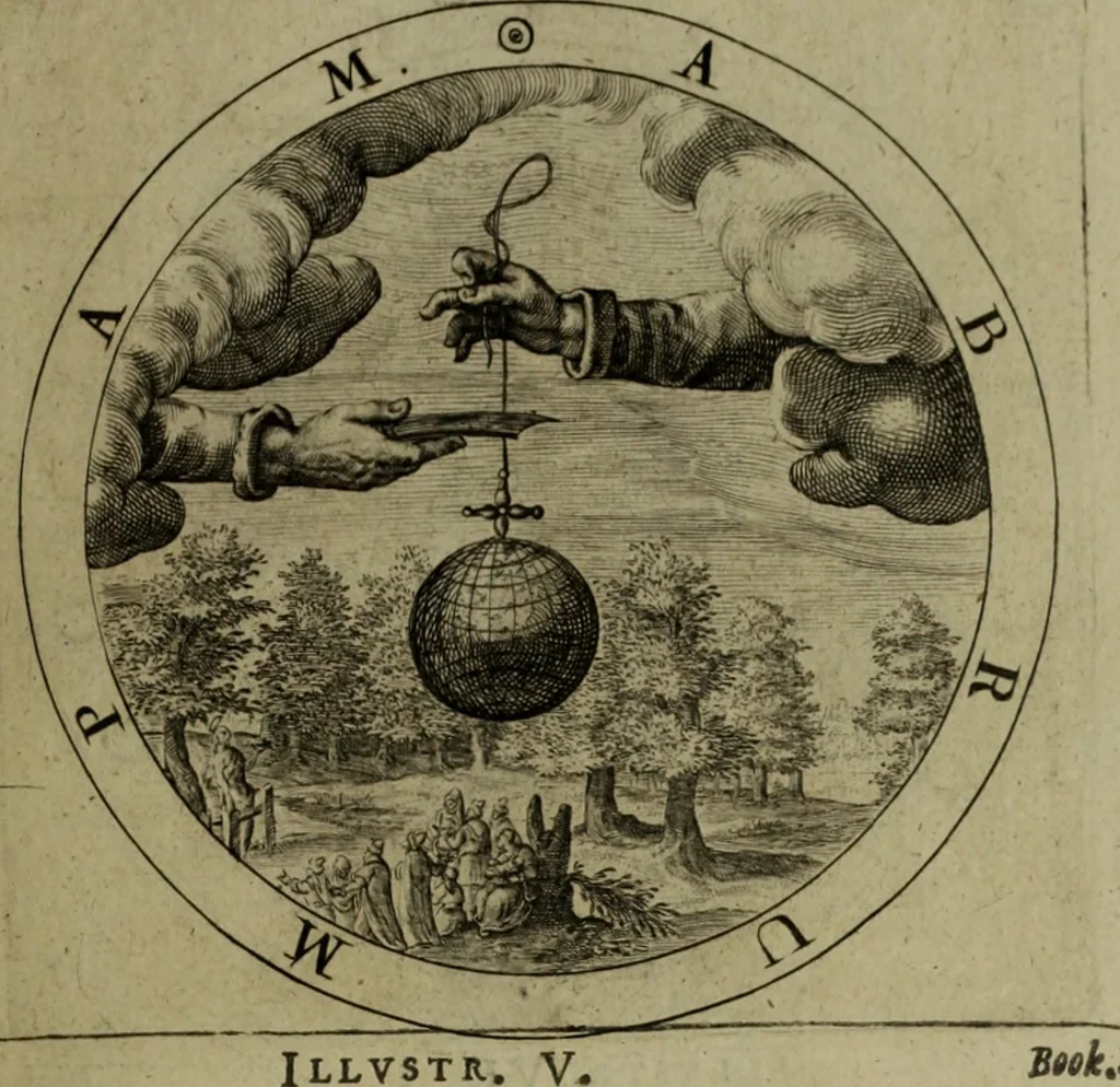 An illustration from A collection of emblemes, ancient and moderne : quickened vvith metricall illvstrations, both morall and divine, and disposed into lotteries, that instruction and good counsell may bee furthered by an honest and pleasant recreation, 1635, leaf 234