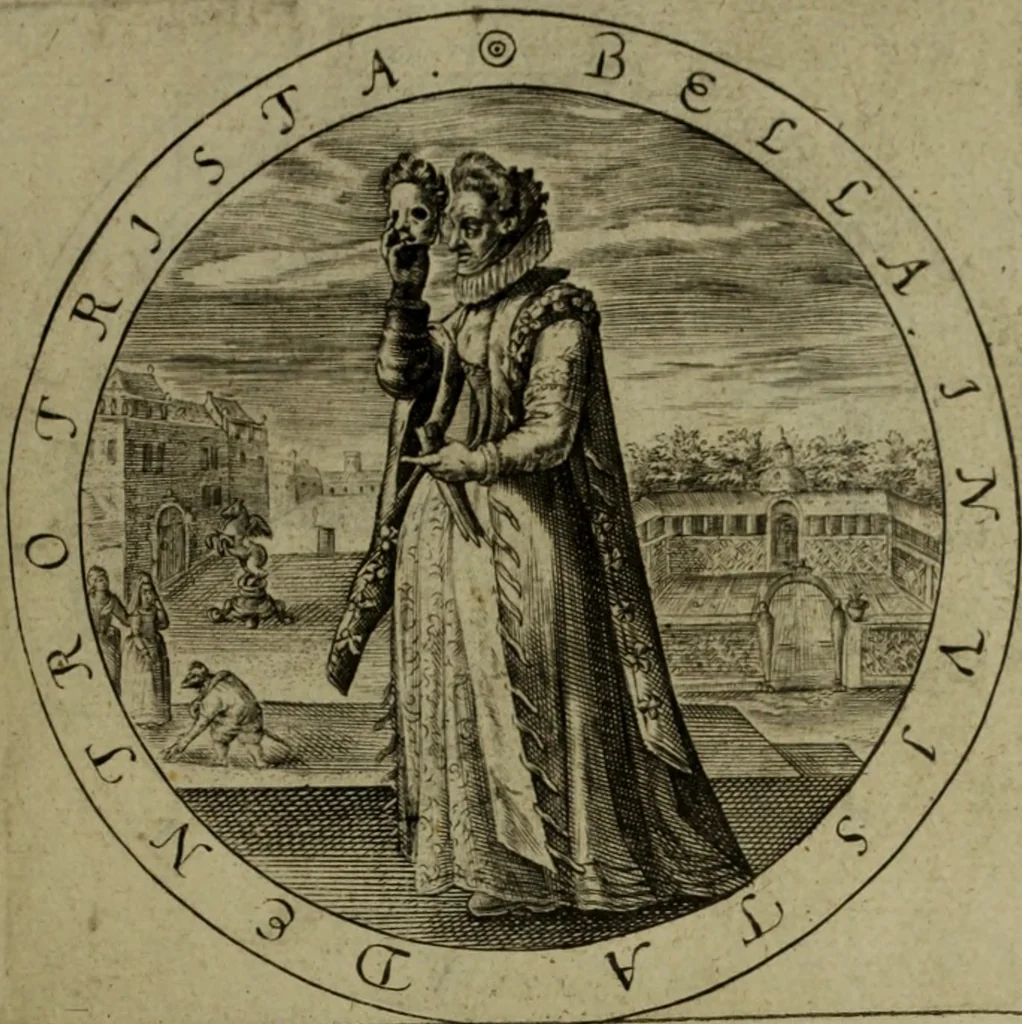 An illustration from A collection of emblemes, ancient and moderne : quickened vvith metricall illvstrations, both morall and divine, and disposed into lotteries, that instruction and good counsell may bee furthered by an honest and pleasant recreation, 1635, leaf 250