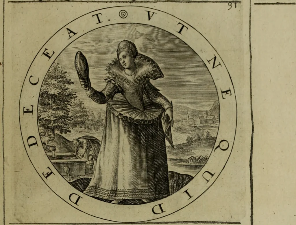 An illustration from A collection of emblemes, ancient and moderne : quickened vvith metricall illvstrations, both morall and divine, and disposed into lotteries, that instruction and good counsell may bee furthered by an honest and pleasant recreation, 1635, leaf 270