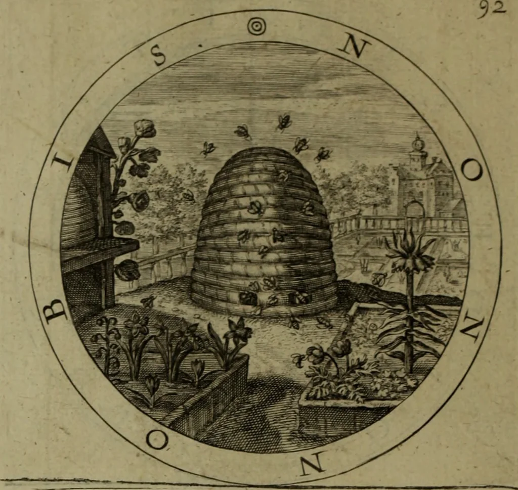 An illustration from A collection of emblemes, ancient and moderne : quickened vvith metricall illvstrations, both morall and divine, and disposed into lotteries, that instruction and good counsell may bee furthered by an honest and pleasant recreation, 1635, leaf 271