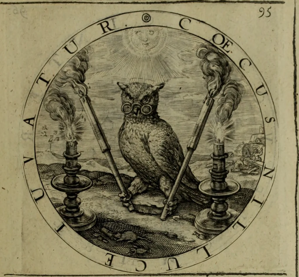 An illustration from A collection of emblemes, ancient and moderne : quickened vvith metricall illvstrations, both morall and divine, and disposed into lotteries, that instruction and good counsell may bee furthered by an honest and pleasant recreation, 1635, leaf 274