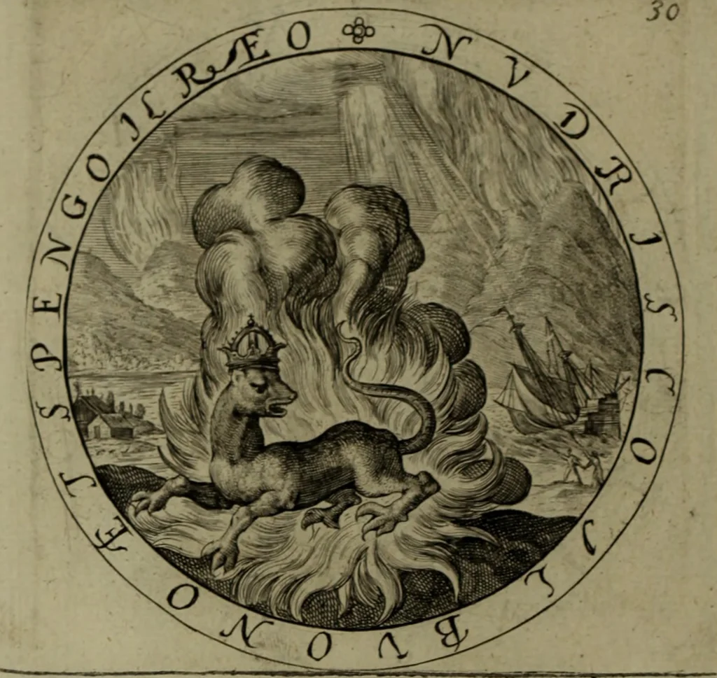 An illustration from A collection of emblemes, ancient and moderne : quickened vvith metricall illvstrations, both morall and divine, and disposed into lotteries, that instruction and good counsell may bee furthered by an honest and pleasant recreation, 1635, leaf 55
