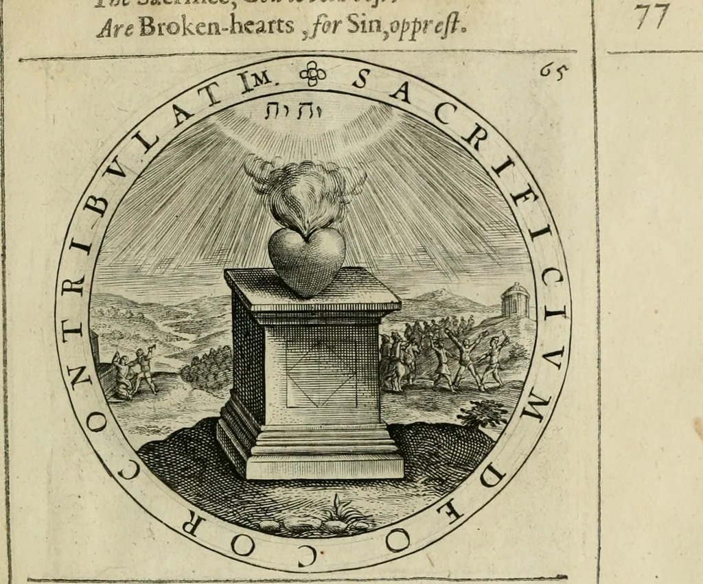 An illustration from A collection of emblemes, ancient and moderne : quickened vvith metricall illustrations, both morall and divine : and disposed into lotteries ..., 1635, leaf 110