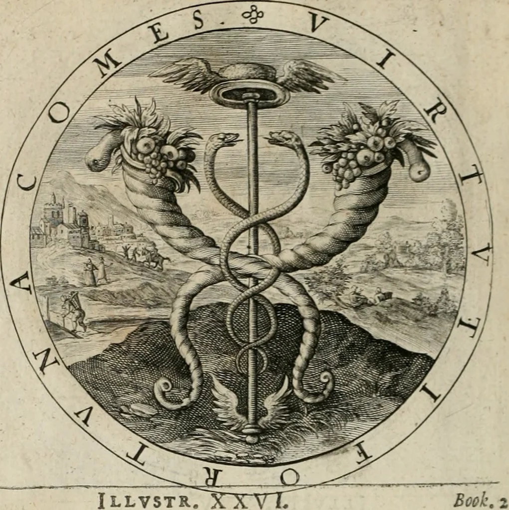 An illustration from A collection of emblemes, ancient and moderne : quickened vvith metricall illustrations, both morall and divine : and disposed into lotteries ..., 1635, leaf 121