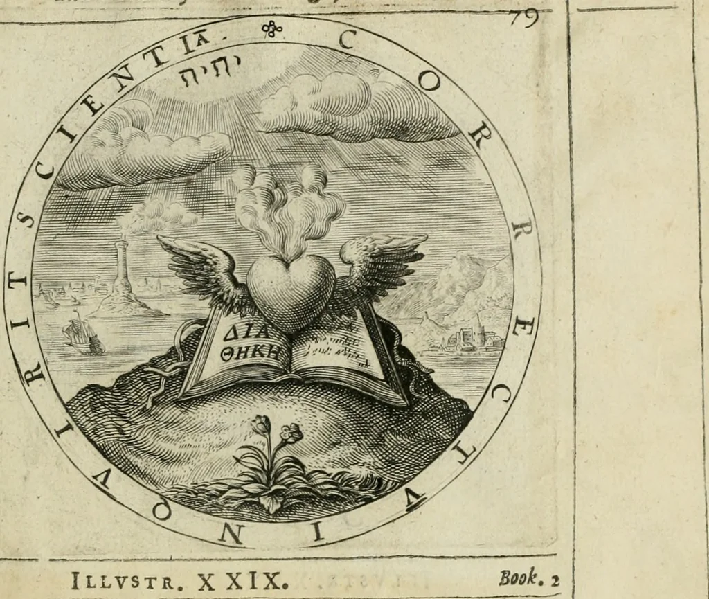 An illustration from A collection of emblemes, ancient and moderne : quickened vvith metricall illustrations, both morall and divine : and disposed into lotteries ..., 1635, leaf 124