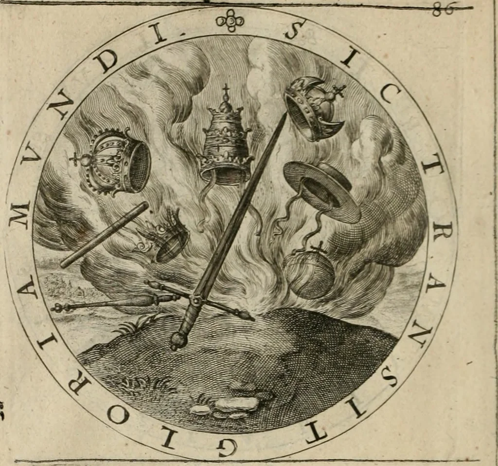 An illustration from A collection of emblemes, ancient and moderne : quickened vvith metricall illustrations, both morall and divine : and disposed into lotteries ..., 1635, leaf 131