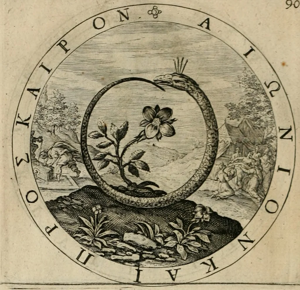 An illustration from A collection of emblemes, ancient and moderne : quickened vvith metricall illustrations, both morall and divine : and disposed into lotteries ..., 1635, leaf 135