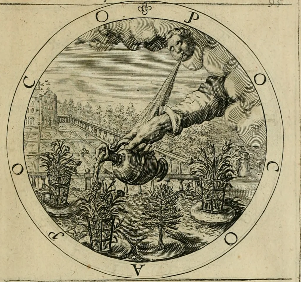 An illustration from A collection of emblemes, ancient and moderne : quickened vvith metricall illustrations, both morall and divine : and disposed into lotteries ..., 1635, leaf 140