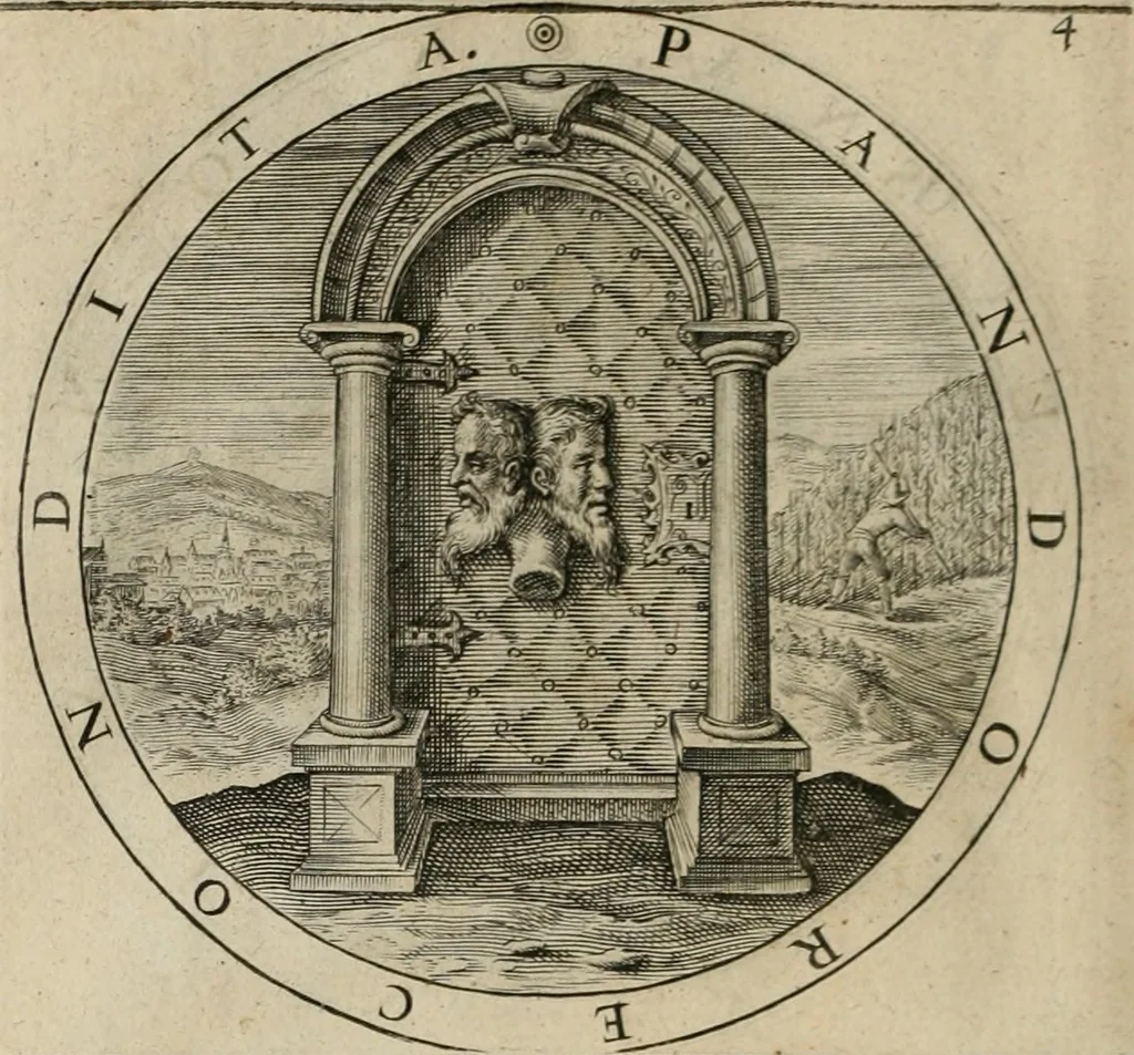 An illustration from A collection of emblemes, ancient and moderne : quickened vvith metricall illustrations, both morall and divine : and disposed into lotteries ..., 1635, leaf 167