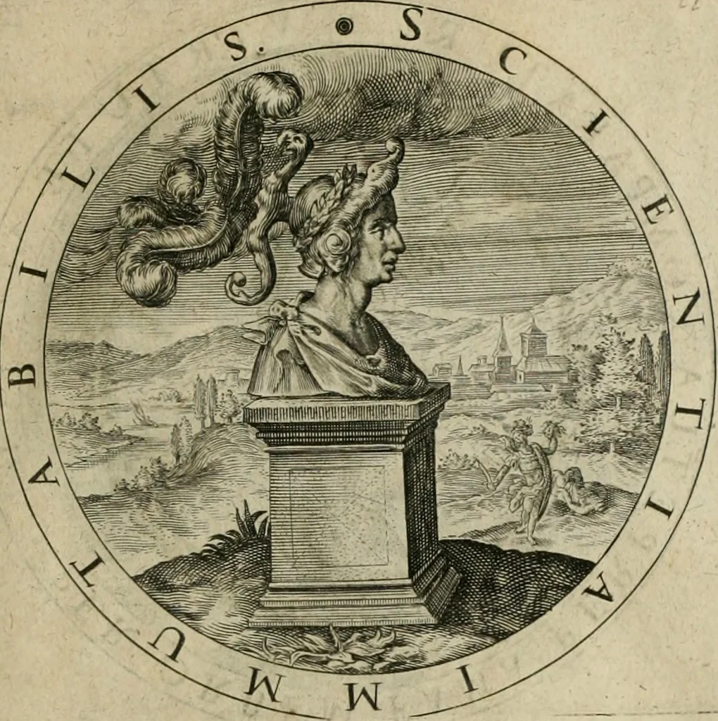 An illustration from A collection of emblemes, ancient and moderne : quickened vvith metricall illustrations, both morall and divine : and disposed into lotteries ..., 1635, leaf 174