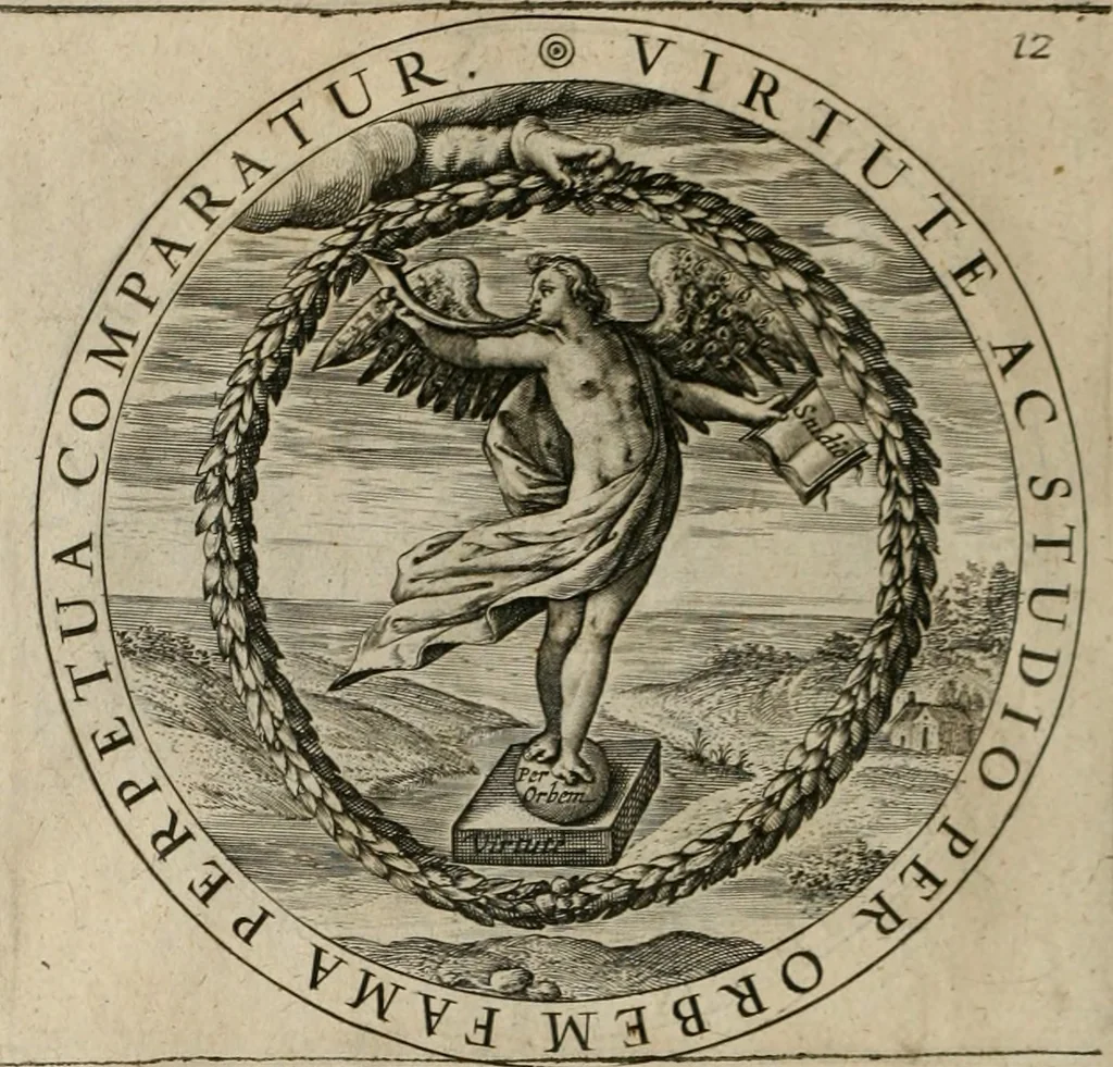 An illustration from A collection of emblemes, ancient and moderne : quickened vvith metricall illustrations, both morall and divine : and disposed into lotteries ..., 1635, leaf 175