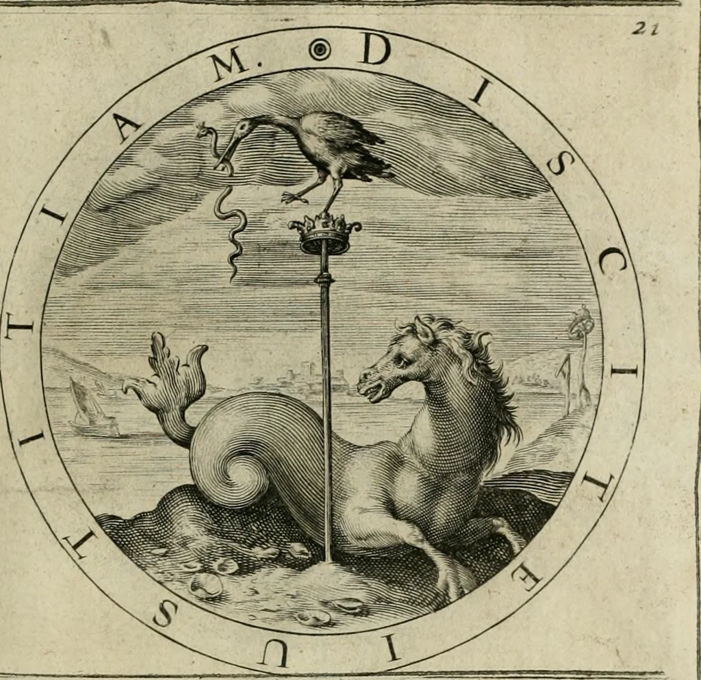 An illustration from A collection of emblemes, ancient and moderne : quickened vvith metricall illustrations, both morall and divine : and disposed into lotteries ..., 1635, leaf 184
