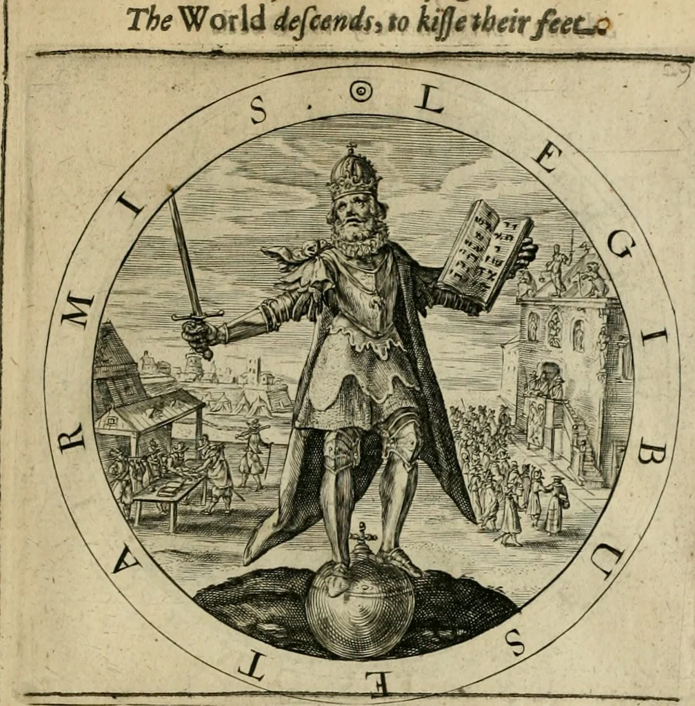 An illustration from A collection of emblemes, ancient and moderne : quickened vvith metricall illustrations, both morall and divine : and disposed into lotteries ..., 1635, leaf 192