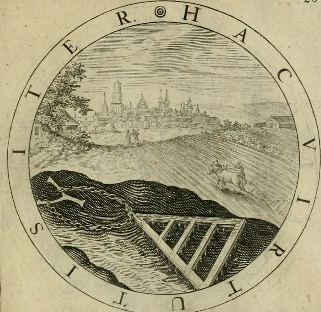An illustration from A collection of emblemes, ancient and moderne : quickened vvith metricall illustrations, both morall and divine : and disposed into lotteries ..., 1635, leaf 194