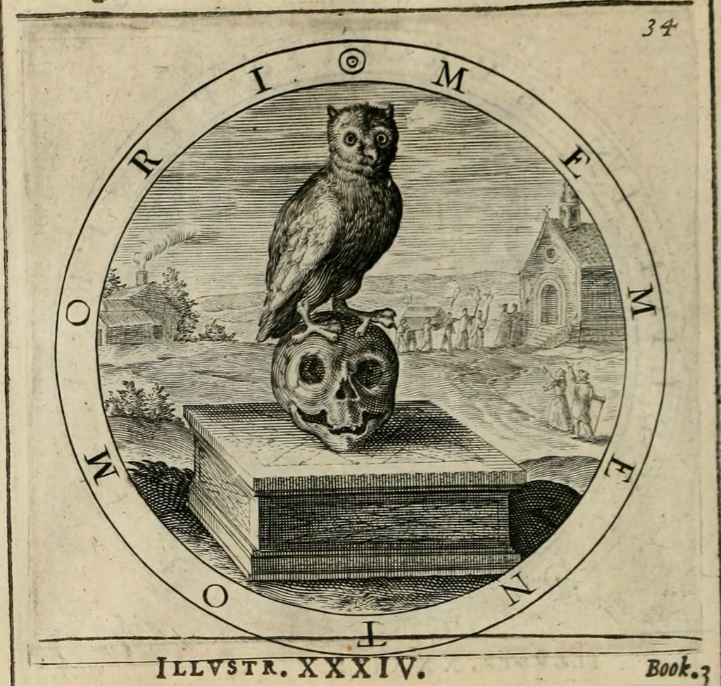 An illustration from A collection of emblemes, ancient and moderne : quickened vvith metricall illustrations, both morall and divine : and disposed into lotteries ..., 1635, leaf 197
