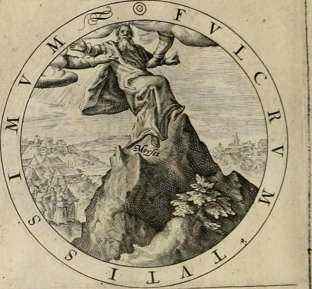 An illustration from A collection of emblemes, ancient and moderne : quickened vvith metricall illustrations, both morall and divine : and disposed into lotteries ..., 1635, leaf 199