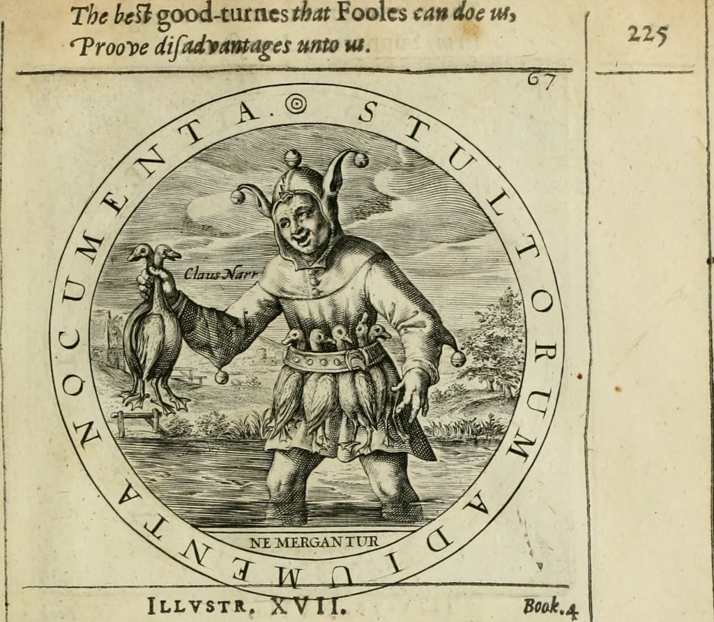 An illustration from A collection of emblemes, ancient and moderne : quickened vvith metricall illustrations, both morall and divine : and disposed into lotteries ..., 1635, leaf 248
