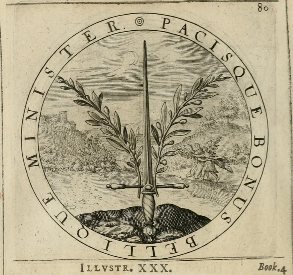 An illustration from A collection of emblemes, ancient and moderne : quickened vvith metricall illustrations, both morall and divine : and disposed into lotteries ..., 1635, leaf 261