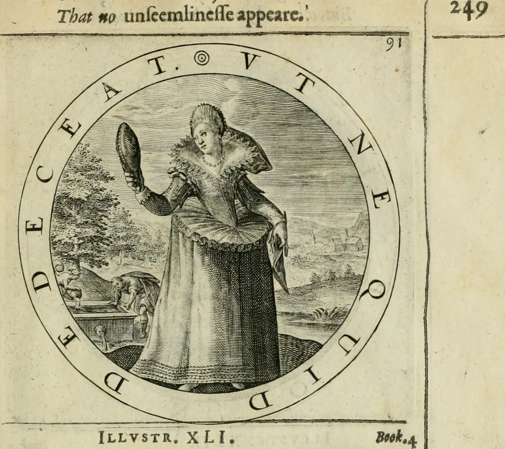 An illustration from A collection of emblemes, ancient and moderne : quickened vvith metricall illustrations, both morall and divine : and disposed into lotteries ..., 1635, leaf 272