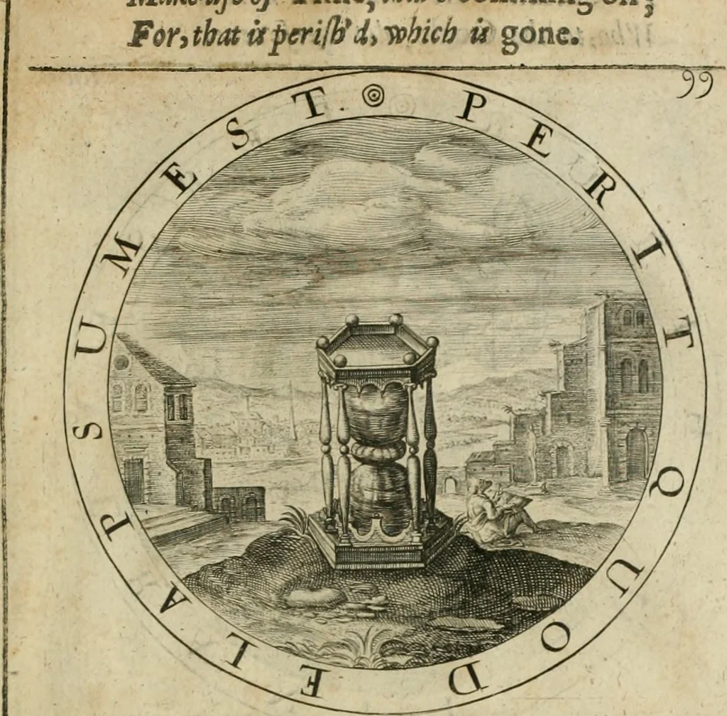 An illustration from A collection of emblemes, ancient and moderne : quickened vvith metricall illustrations, both morall and divine : and disposed into lotteries ..., 1635, leaf 280