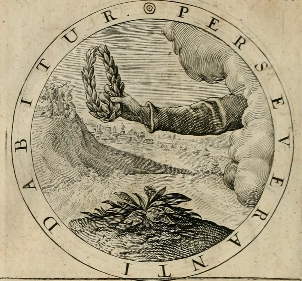 An illustration from A collection of emblemes, ancient and moderne : quickened vvith metricall illustrations, both morall and divine : and disposed into lotteries ..., 1635, leaf 281